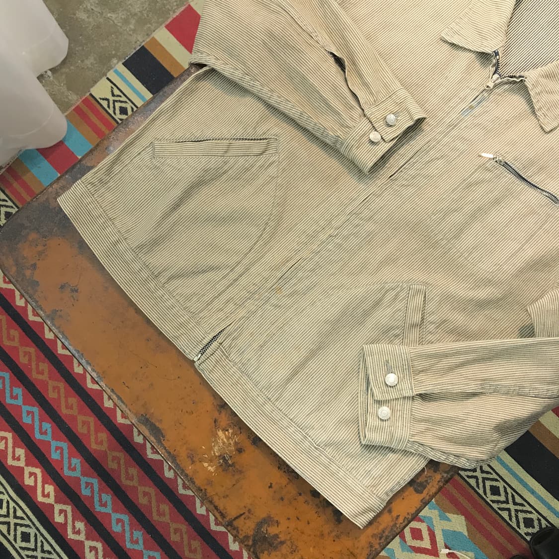 도그하우스 와바시 데님 블루종 자켓 남성 105 110 상품이미지3