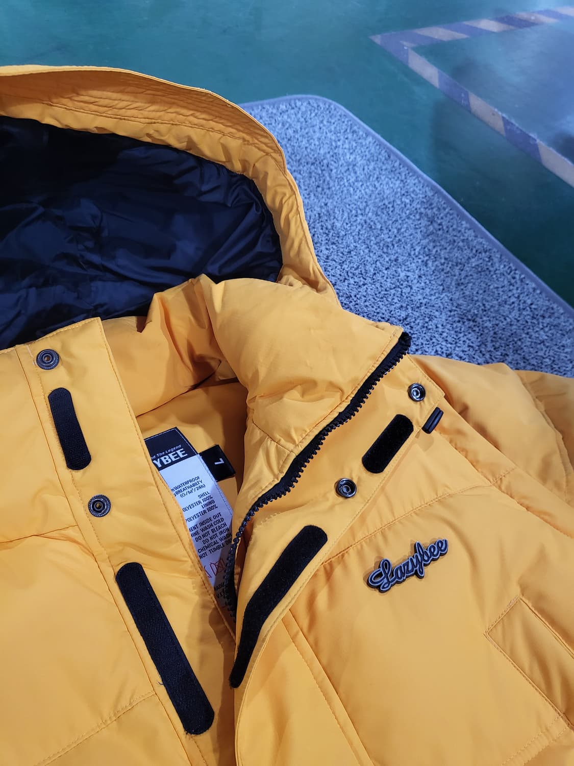 레이지비(LAZYBEE) 옐로우 보드복 자켓 상품이미지3