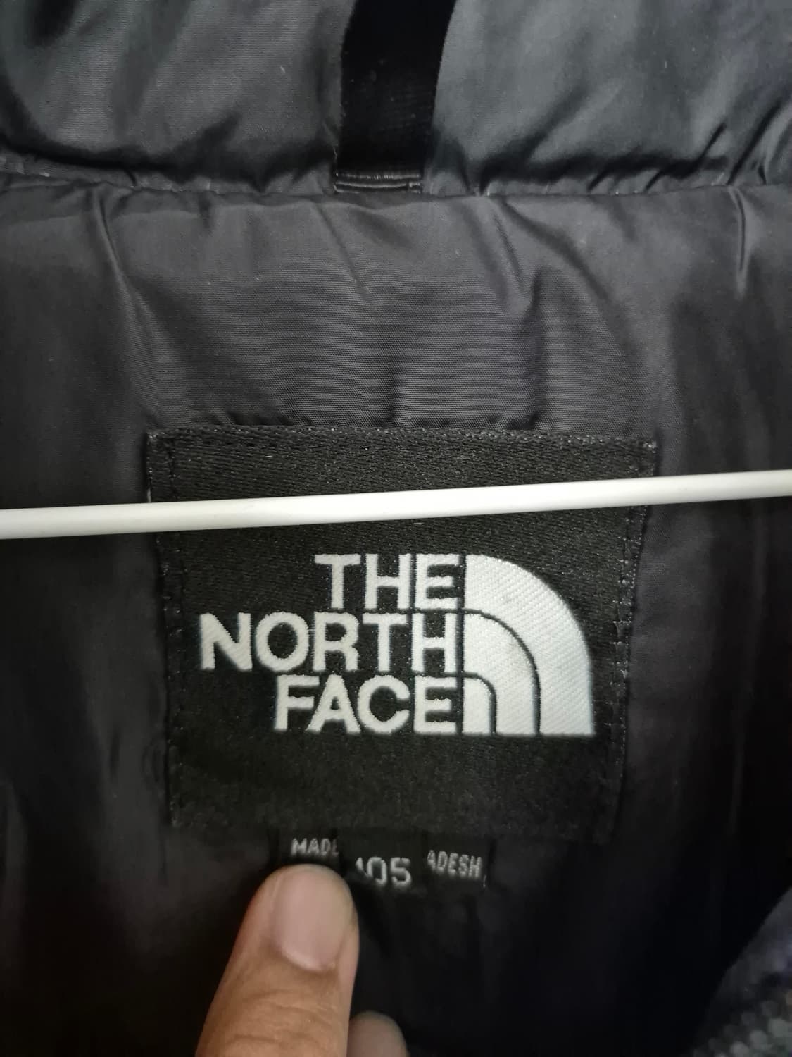 노스페이스 눕시 700 패딩 블랙 색상 XL(105) 상품이미지4