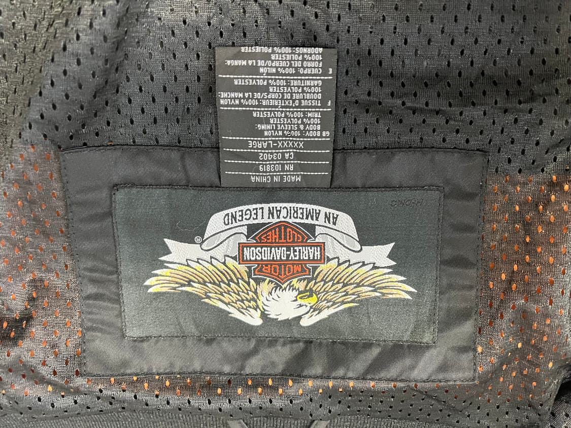 할리데이비슨 모터사이클 자켓(5XL, 빅사이즈) 상품이미지8