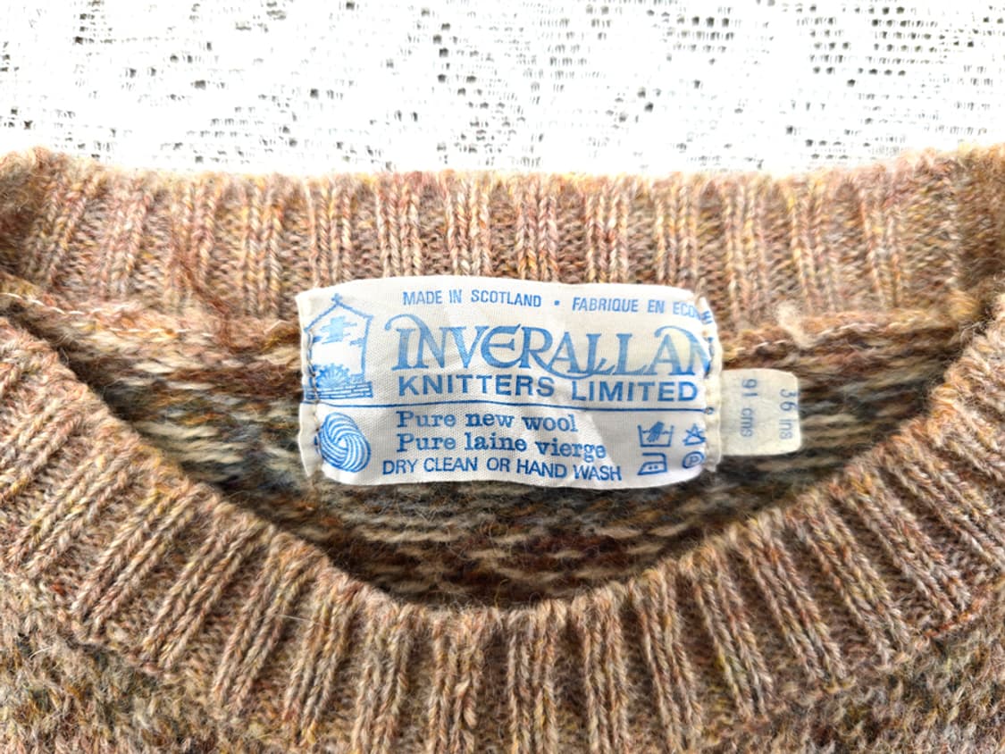 인버알란 Pure New Wool (made in scotland) 상품이미지3