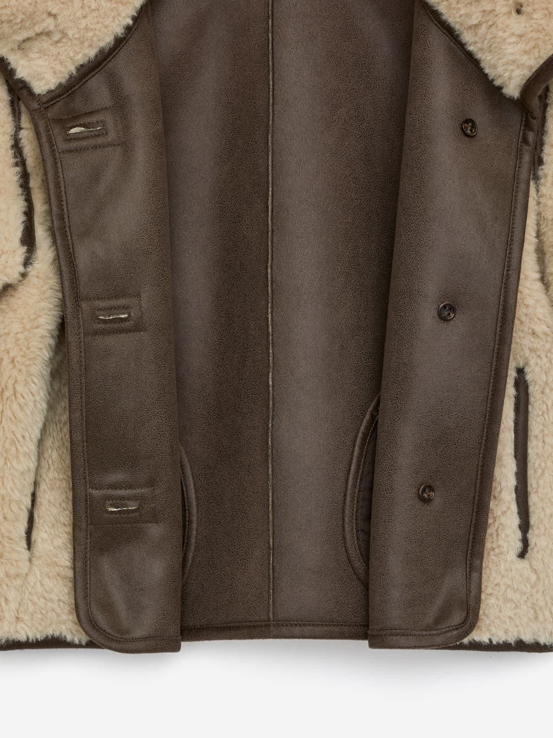 아르켓 키즈 테디 자켓 / 베이지 / 4-6세 / 미착용 새상품 상품이미지4