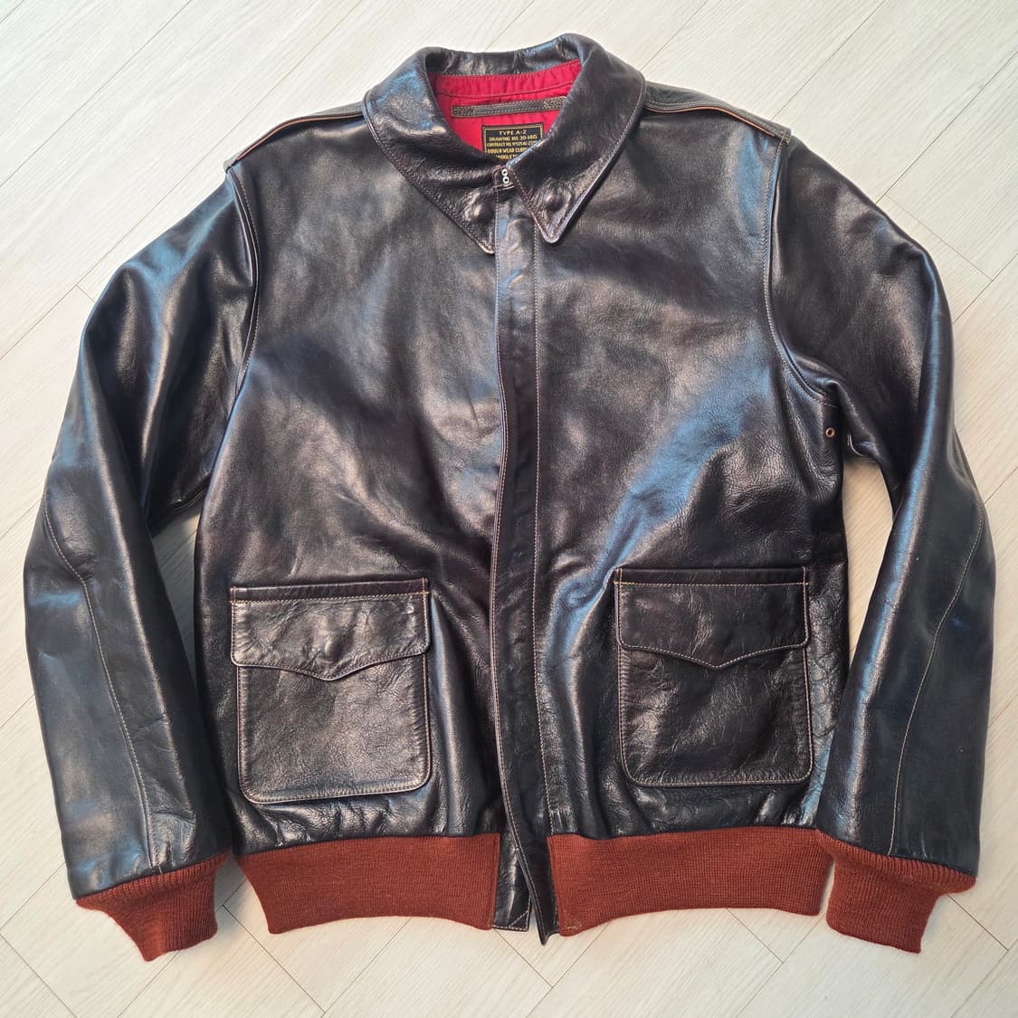 레인보우컨트리 A-2 홀스하이드 자켓 44 상품이미지1