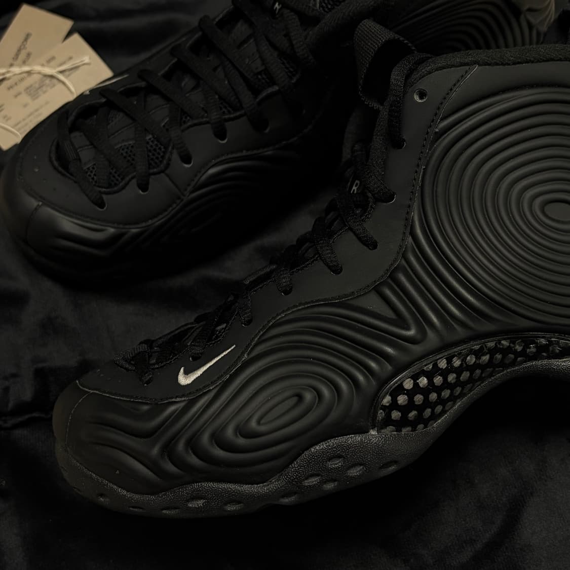 [270] 나이키 꼼데가르송 폼포짓 원 블랙 상품이미지1