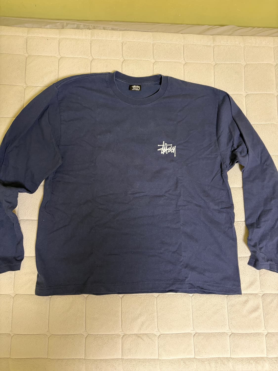 스투시 롱슬리브 네이비 L 상품이미지1