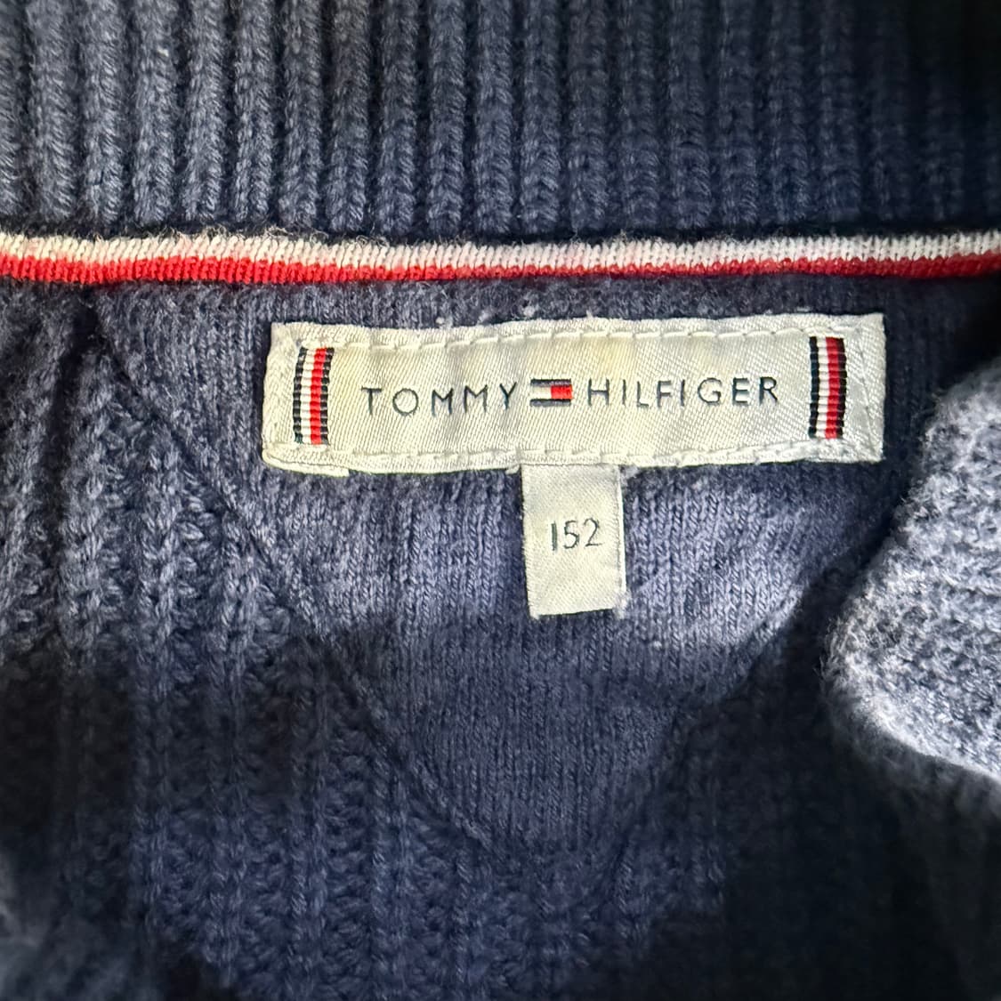 152 타미힐피거 키즈 스타 하프넥 니트 0209T 상품이미지3