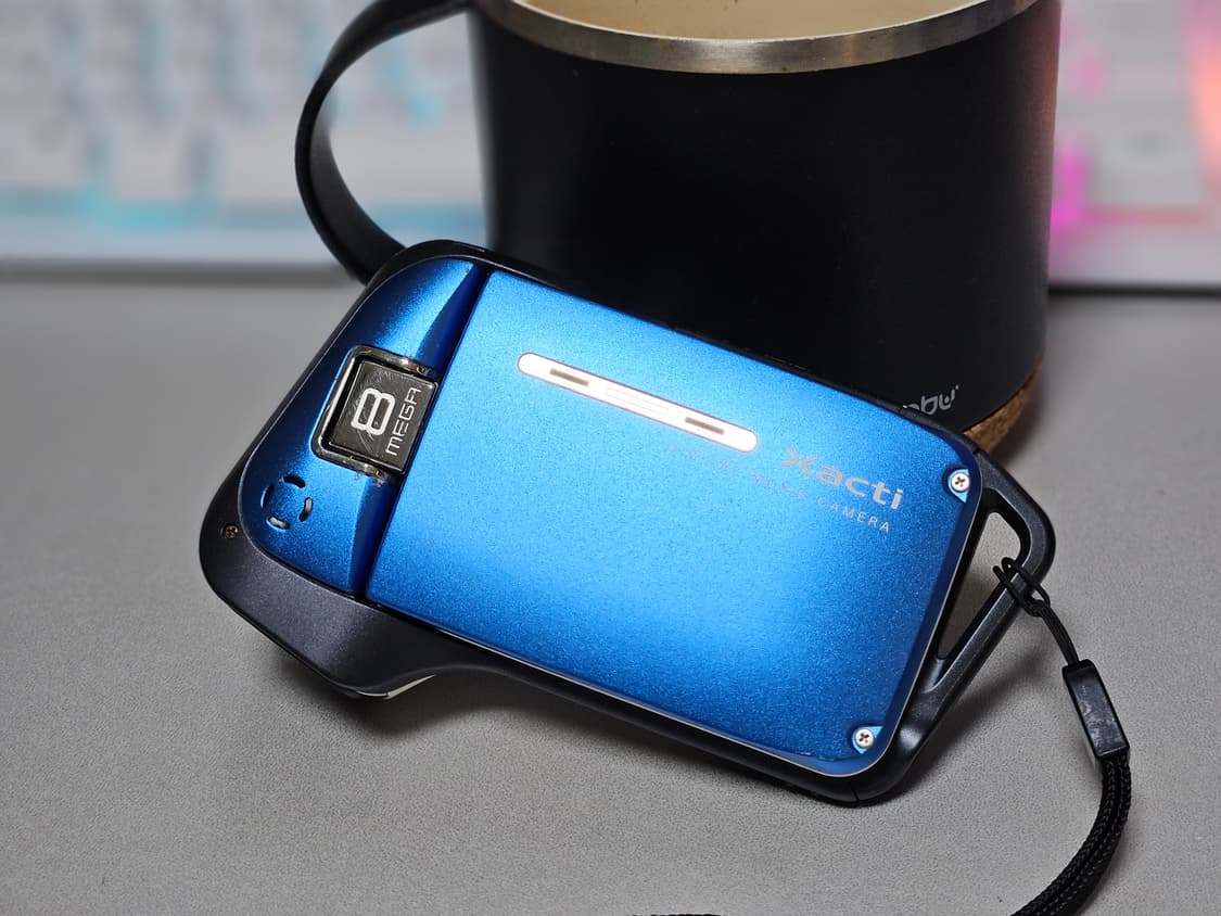 산요 작티 CA8 블루 핸디캠 디토 감성 디카 상품이미지1