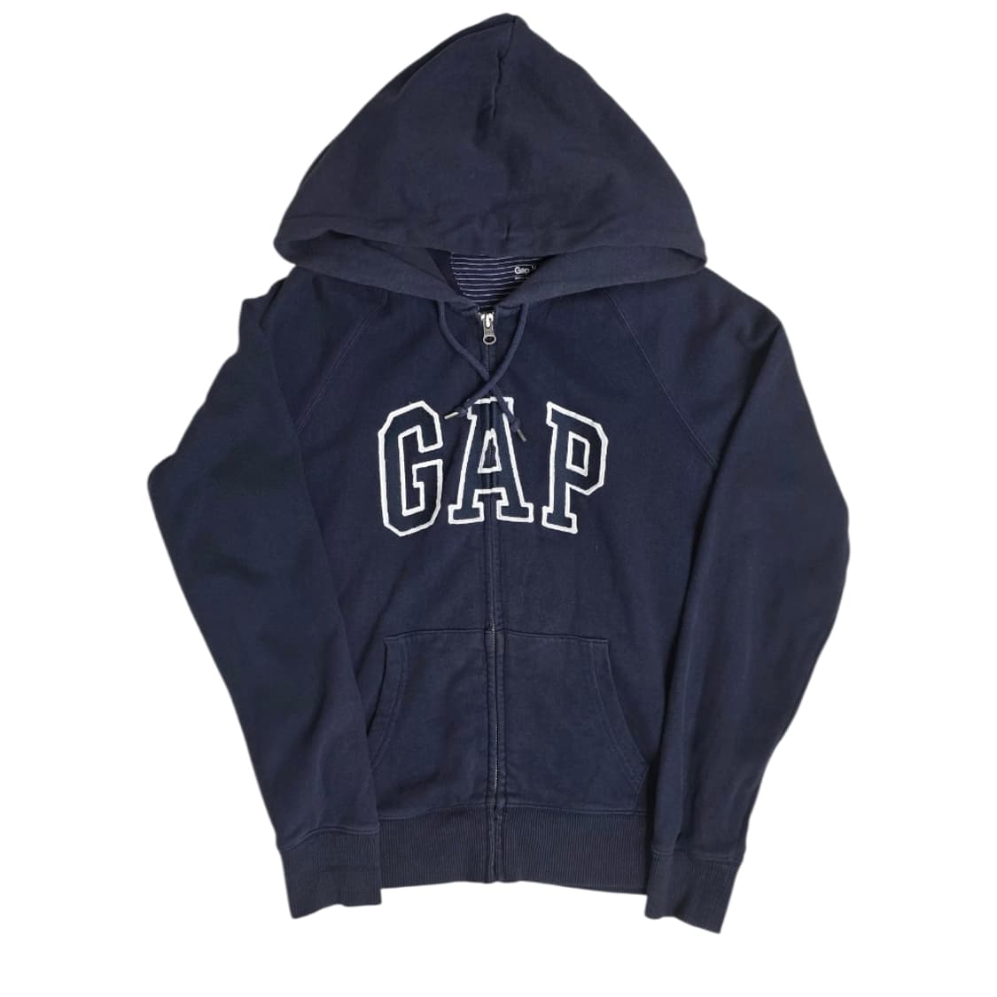 [프립]갭(GAP) 빅로고 후드 집업 네이비 상품이미지4