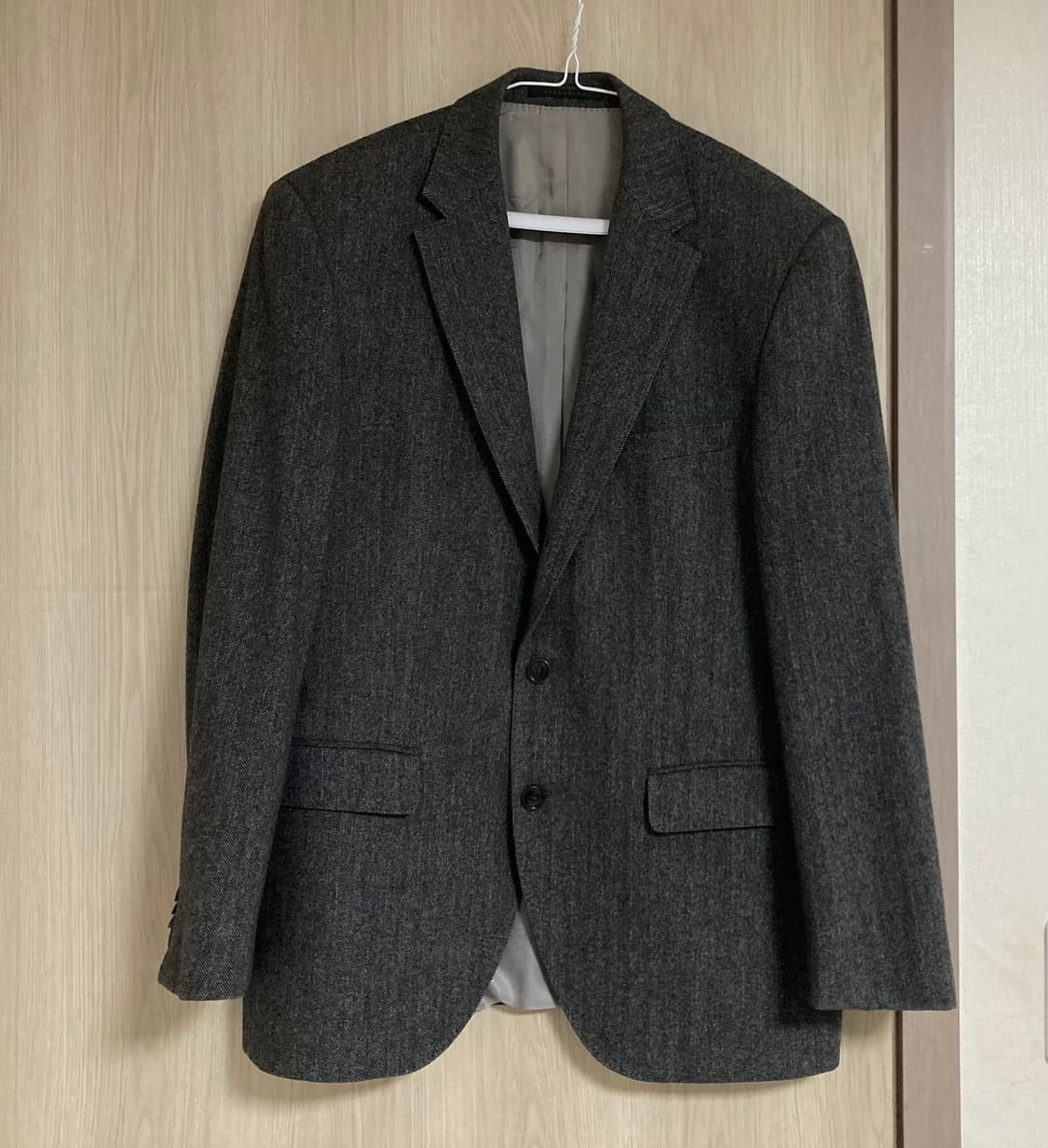 휴고보스 헤링본 자켓 100(48) 판매 상품이미지2