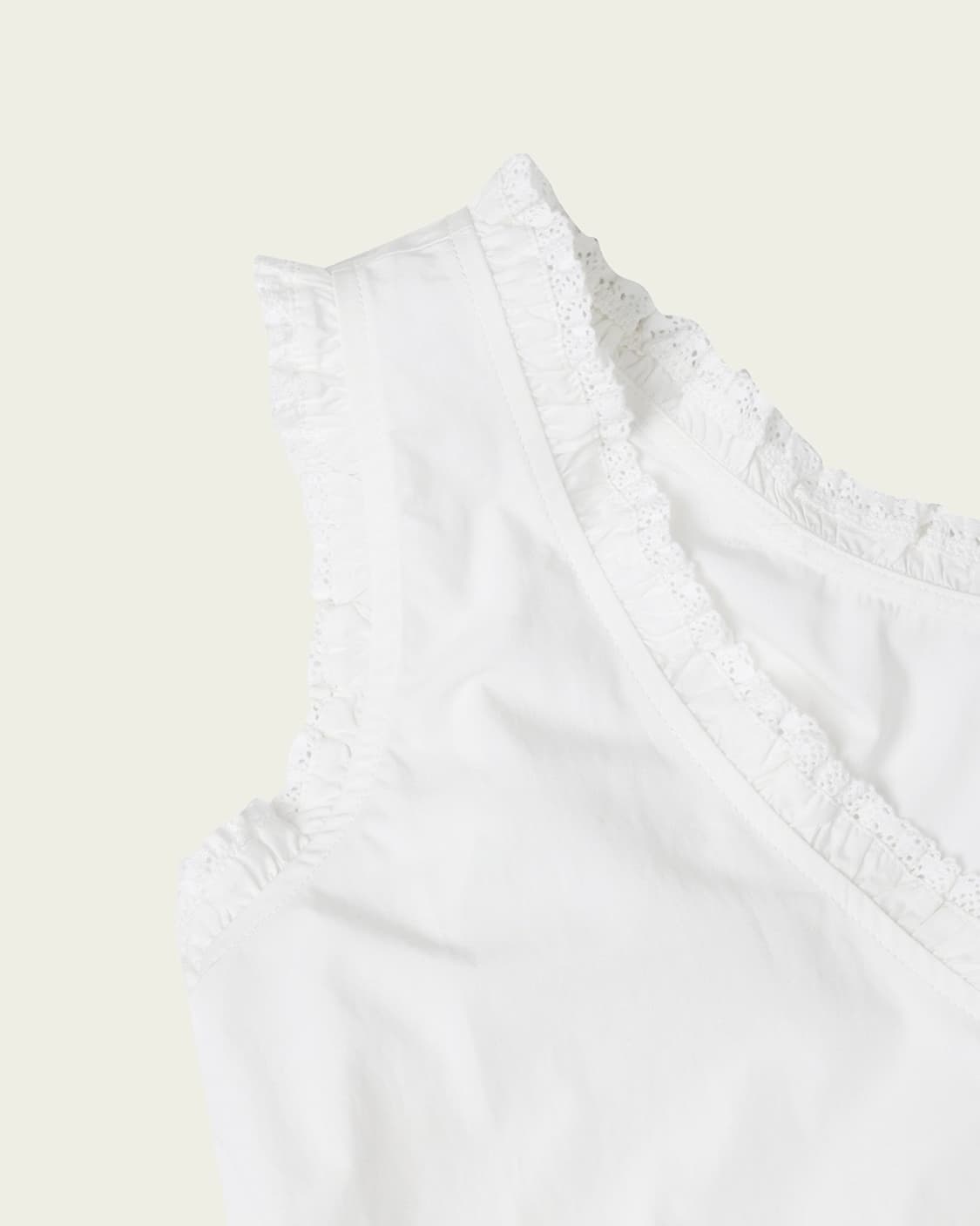 Ribbonbit tippy blouse_ivory 상품이미지3