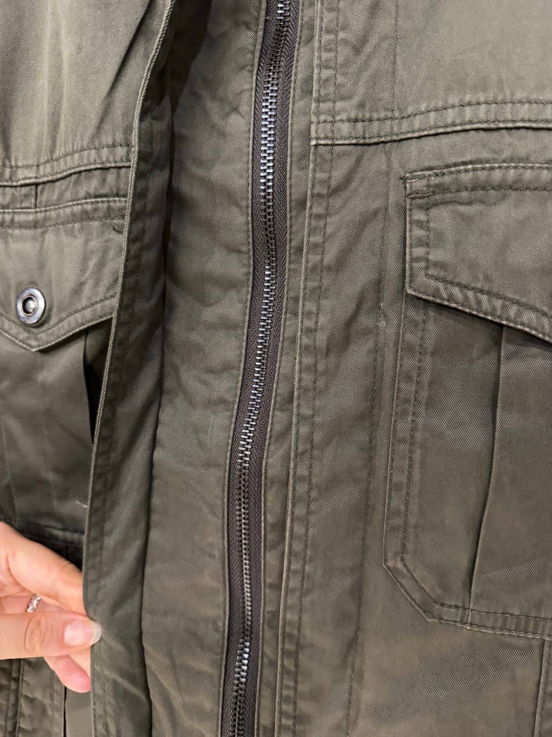 high-neck pocket detail jacket 상품이미지8