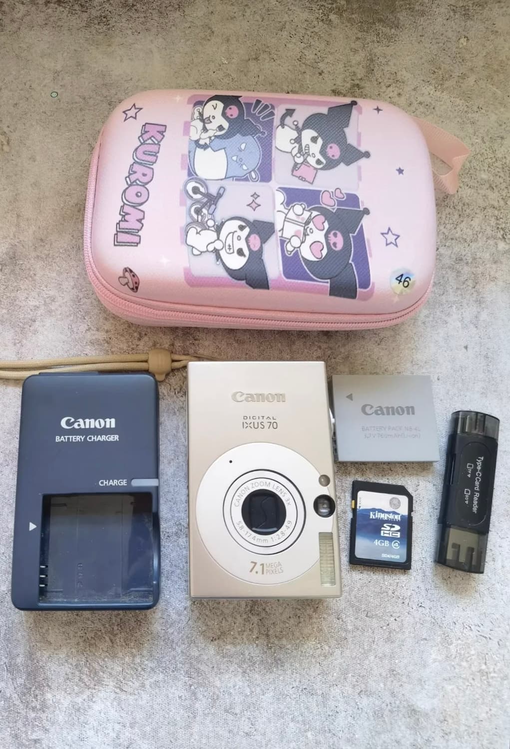 A급컨디션) 캐논 익서스 70 CANON IXUS 70 빈티지 디카 상품이미지6