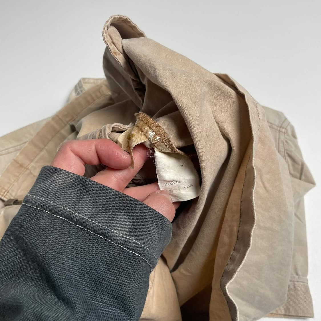 Avirex 카고 밀리터리 집업 셔츠 상품이미지8