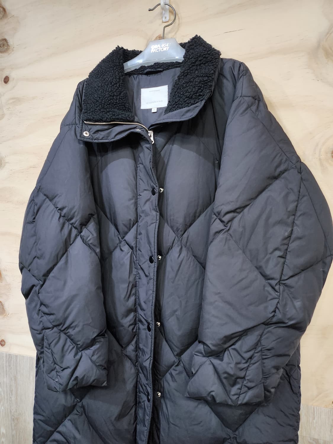 228) 지오다노 덕다운 여성 롱패딩 상품이미지3