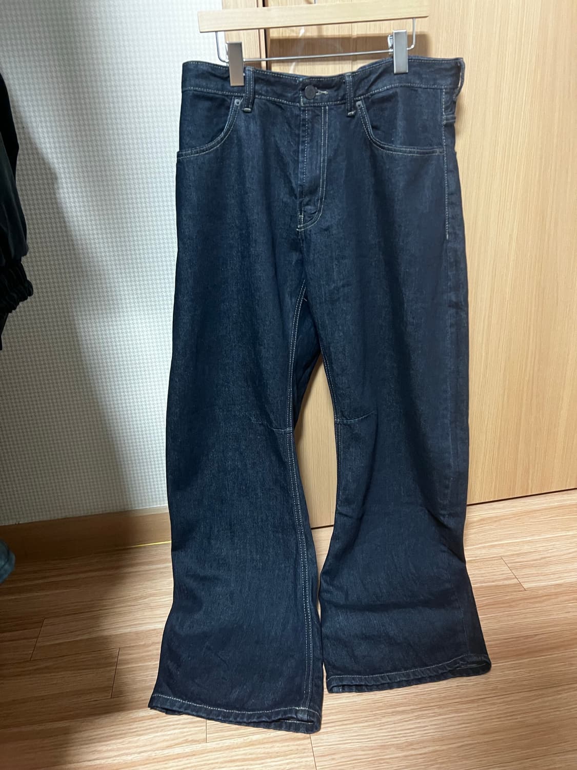 새상품) 자라 배럴 데님팬츠 (40,s~m 상품이미지4