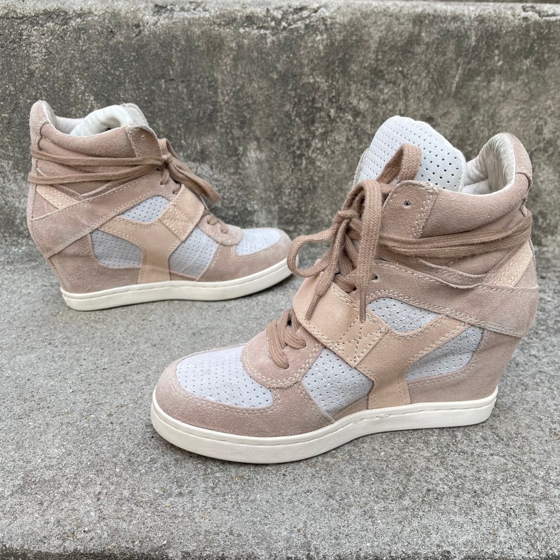 [38] ASH 스웨이드 웨지힐 스니커즈 (245) 상품이미지5