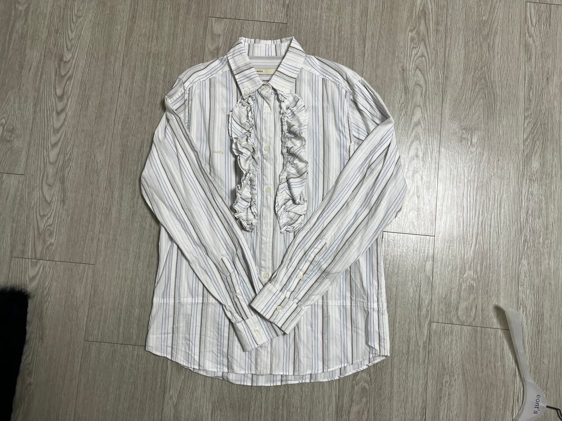 애옹쓰 프릴 셔츠 상품이미지1