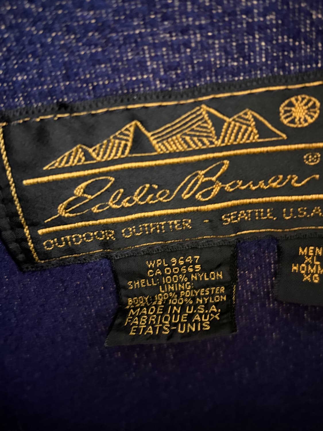 90s 에디바우어 나일론 자켓 상품이미지4