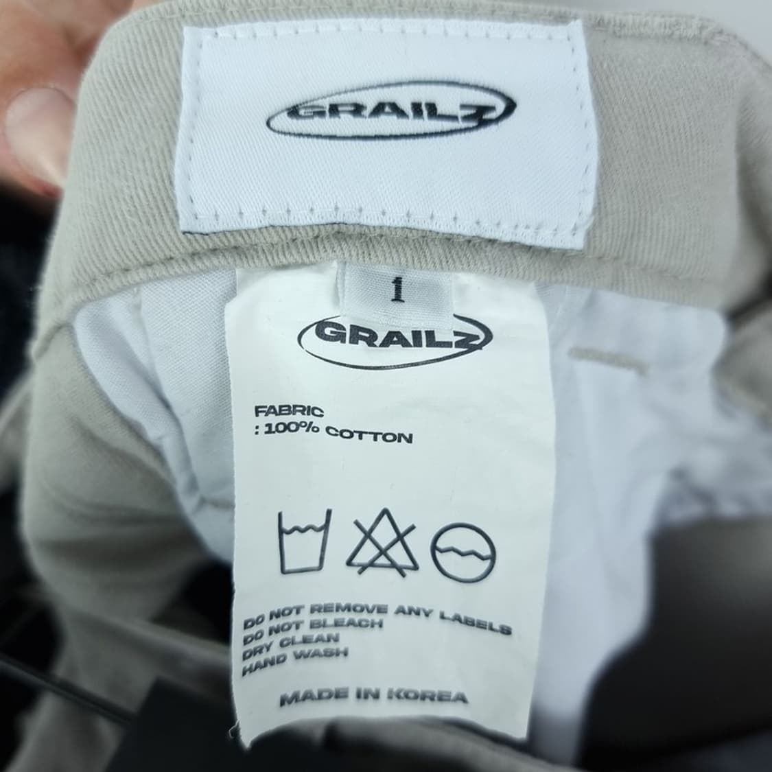 [그래일즈] 본디지 팬츠 본그레이 M17556 상품이미지7