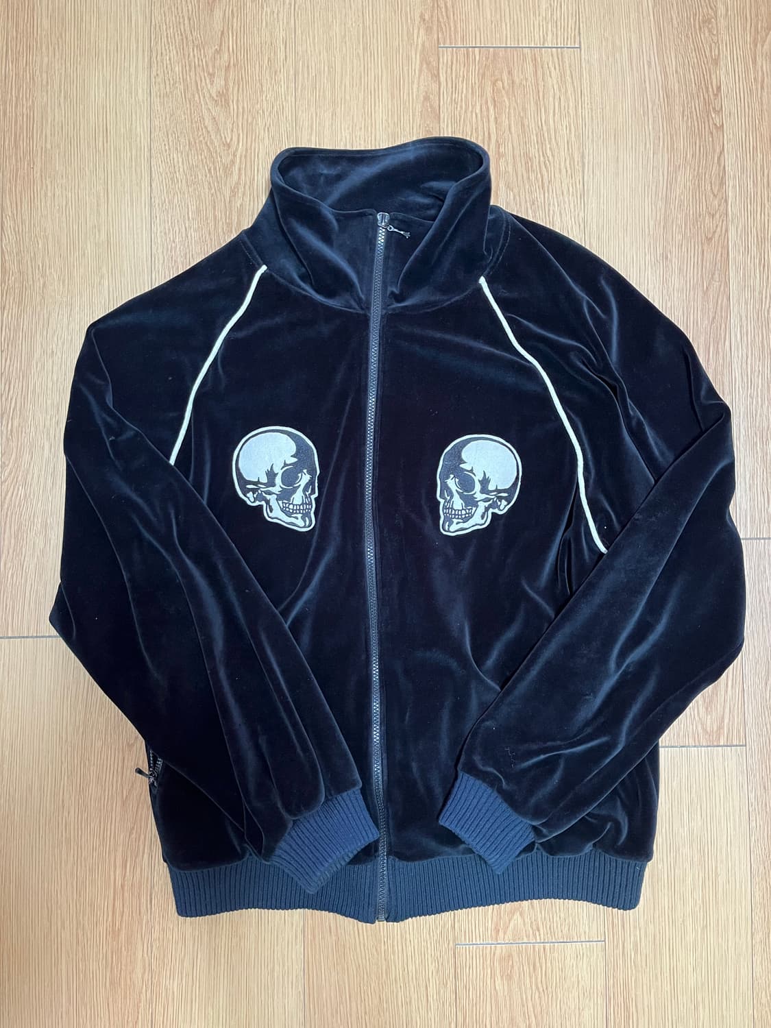 [4]넘버나인 04 벨루어 트랙자켓 상품이미지3