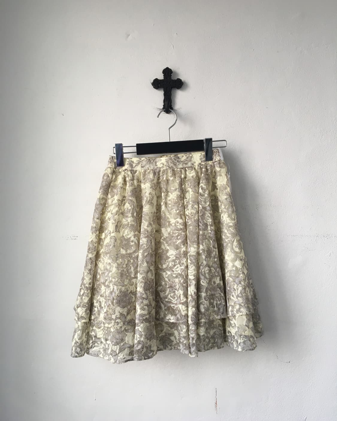 Flower pattern skirt 상품이미지1