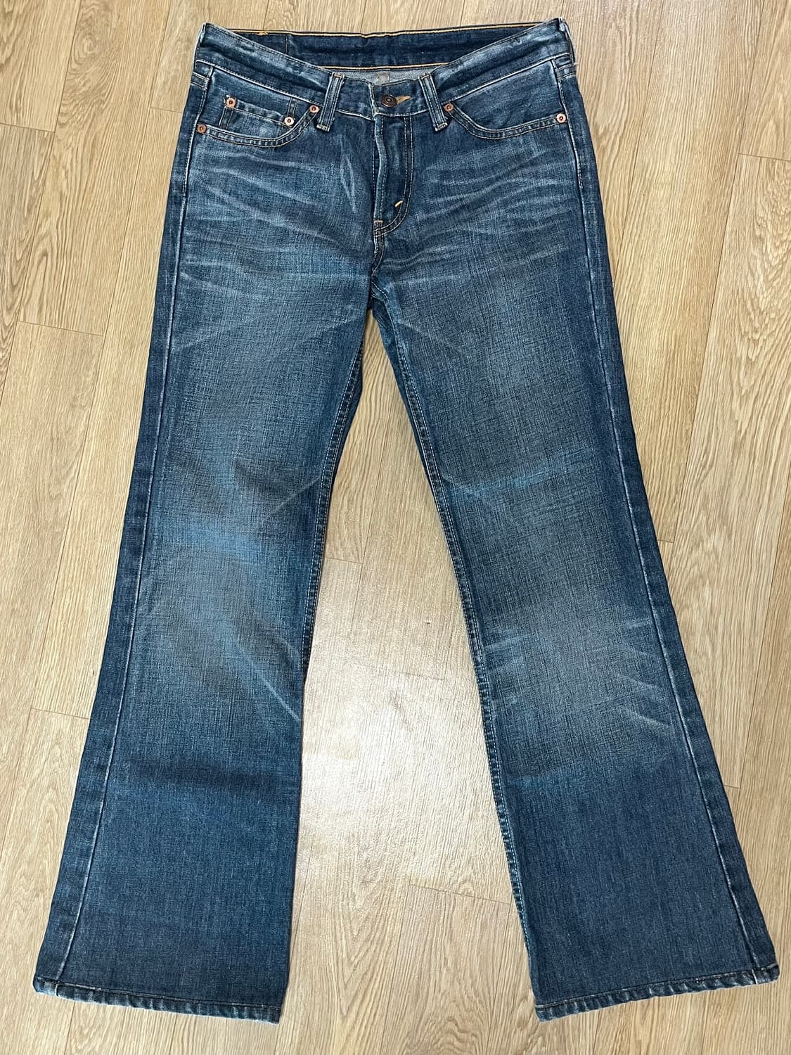 Levi's) 리바이스 578 로우라이즈 부츠컷 데님 27,26 상품이미지1