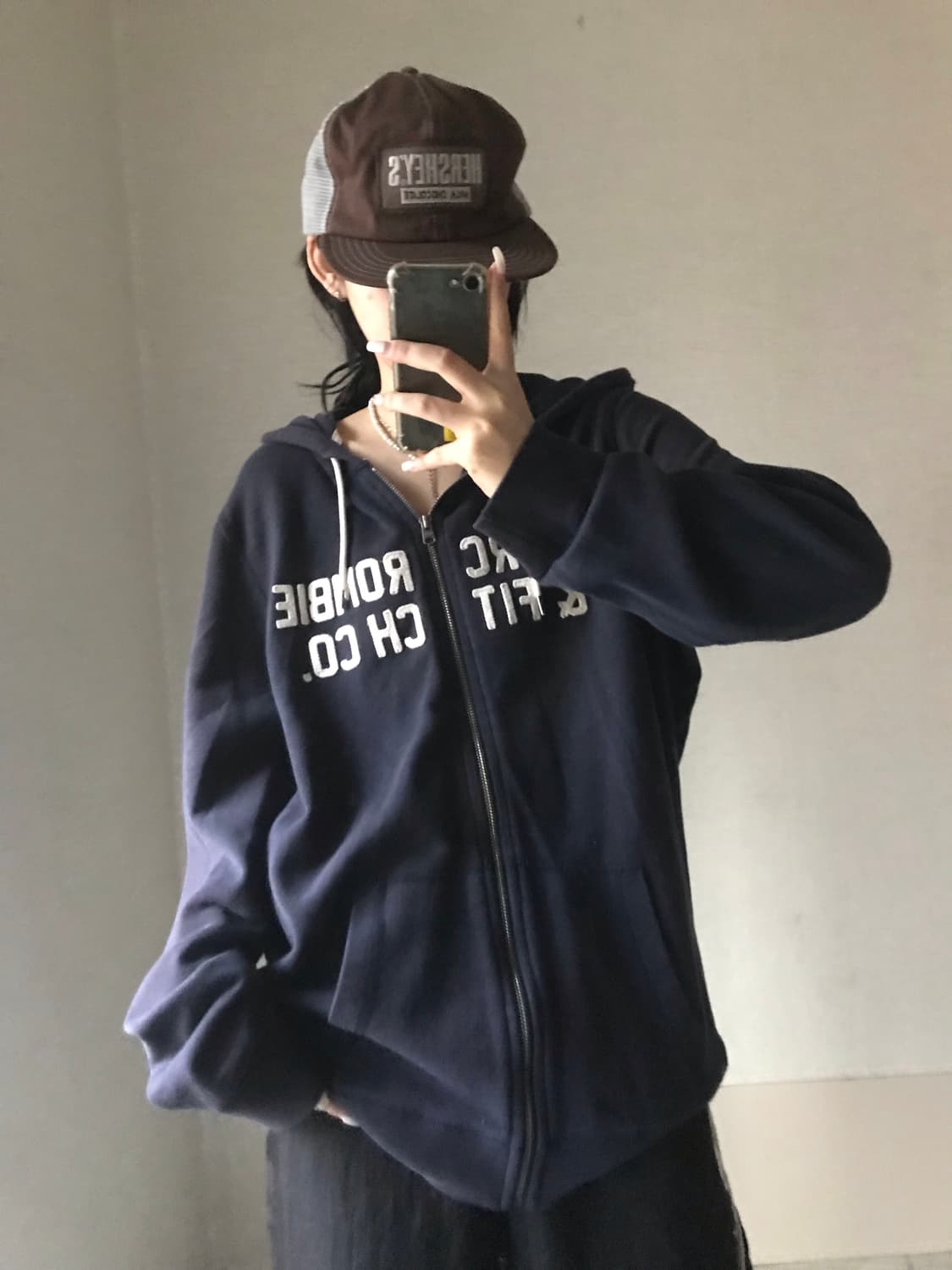 아베크롬비 네이비 후드집업 상품이미지5