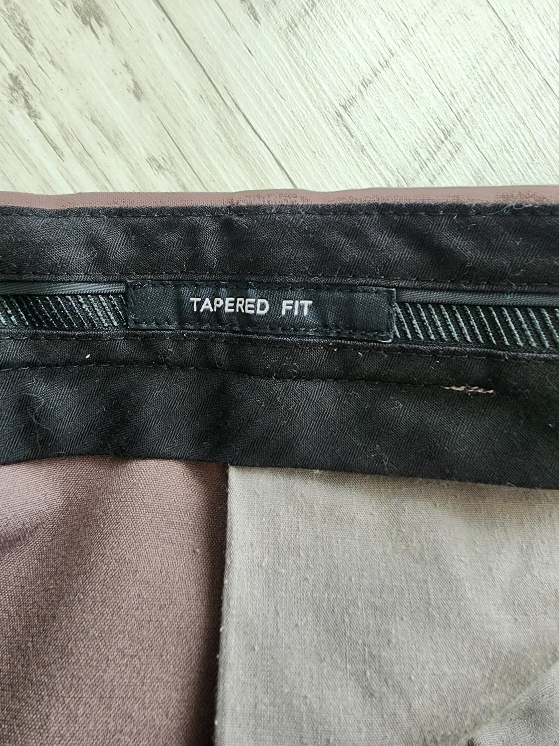 MUSINSA 무신사 스탠다드 테이퍼드핏 슬랙스 팜. 36인치 정장 바지 상품이미지7