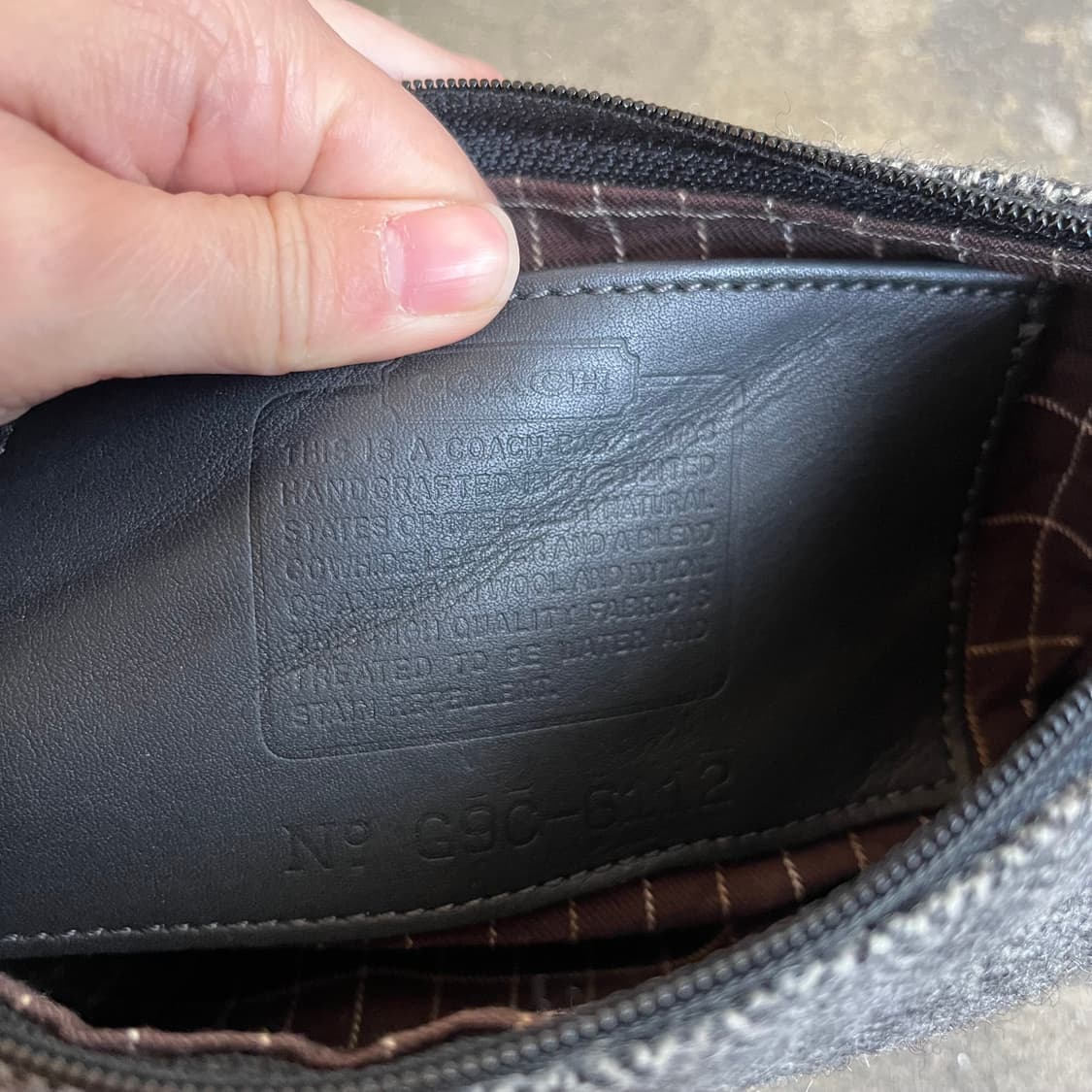 00s 코치 파우치 미니 백 상품이미지7