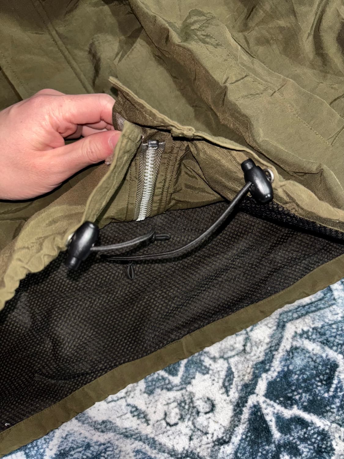 일본 빈티지 밀리터리 야상 바람막이 자켓 상품이미지4