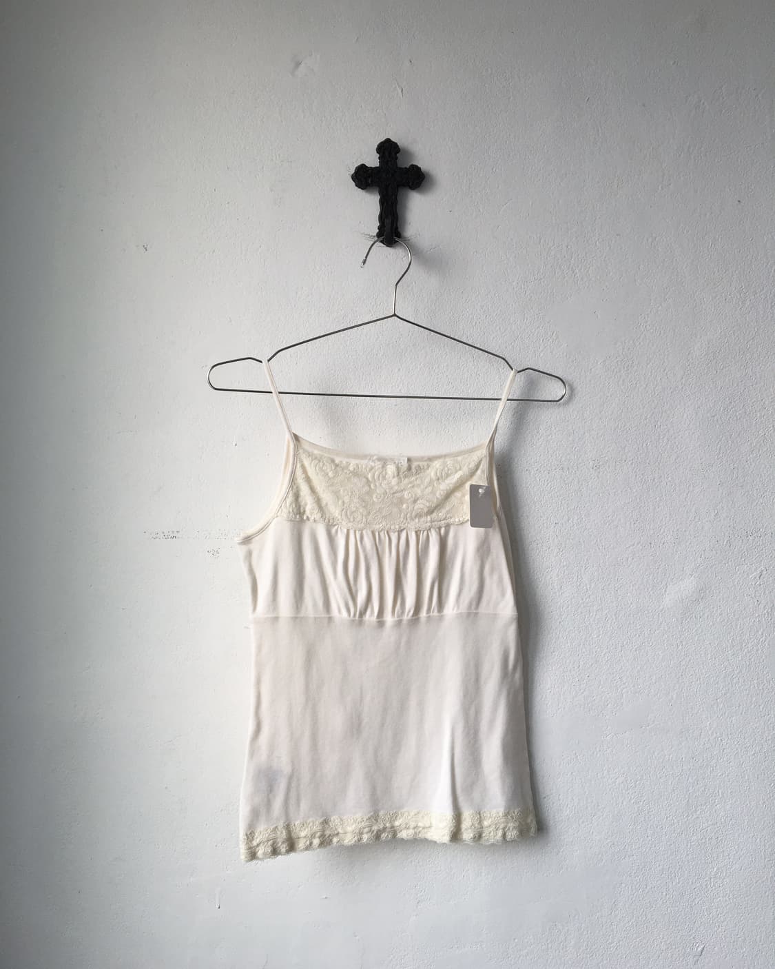 Lace shirring point sleeveless 상품이미지2