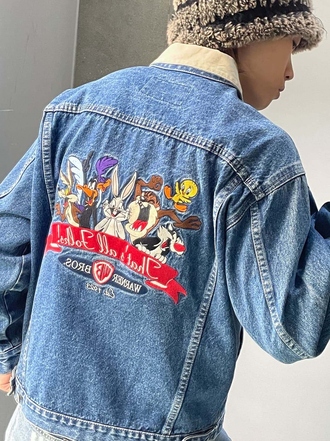 워너브로스 90's 루니툰 데님 자켓 상품이미지4