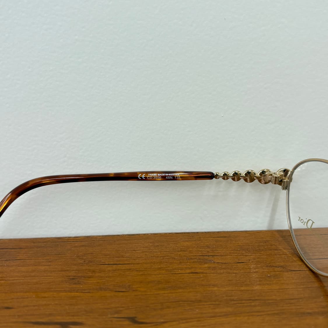 Christian Dior 디올 골드 안경 상품이미지6