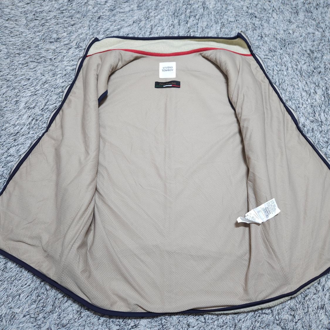 스튜디오톰보이) L 여자 뽀글이조끼 양털조끼 / 왕눈이샵 상품이미지7