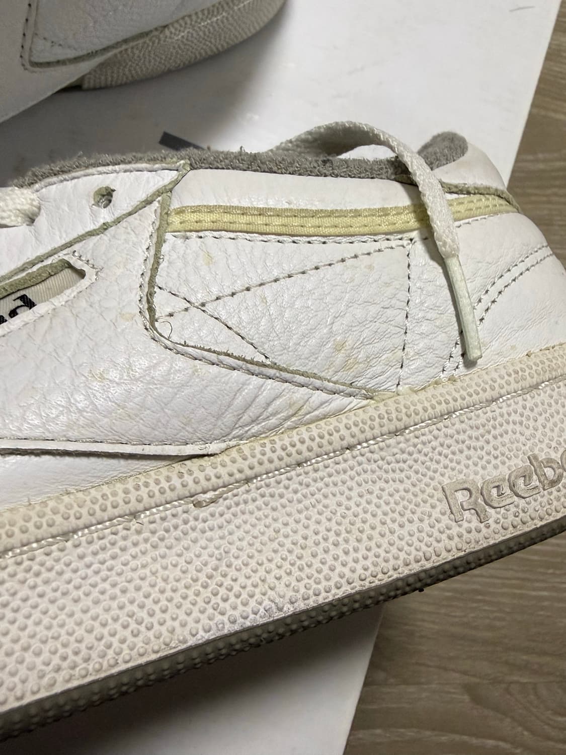 리복 자운드 클럽c 19ss 초판 White/Grey 270 상품이미지8