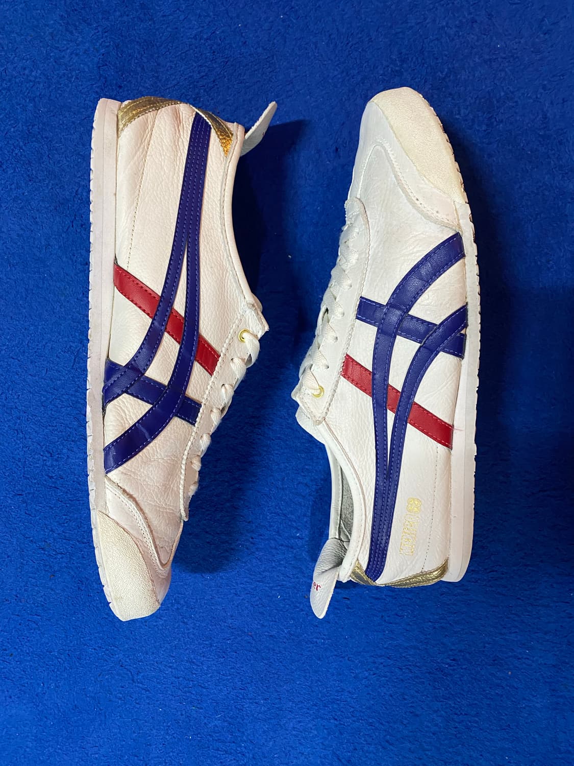 오니츠카 타이거 멕시코 66 화이트 다크블루 285mm 상품이미지2