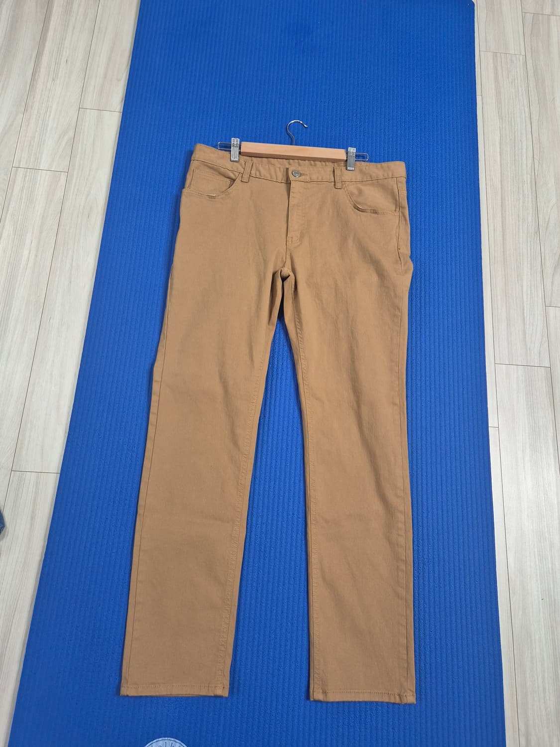 카멜색 청바지 36인치 (새상품급) 상품이미지7