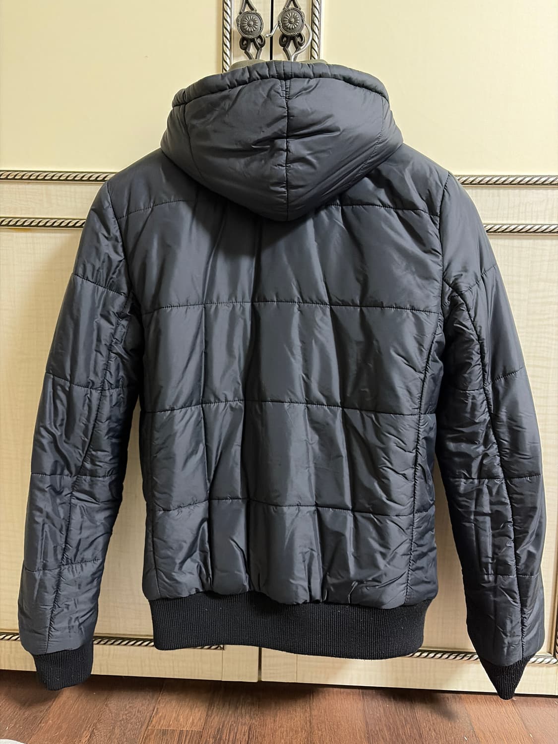 가렛 후드 가죽점퍼 상품이미지6