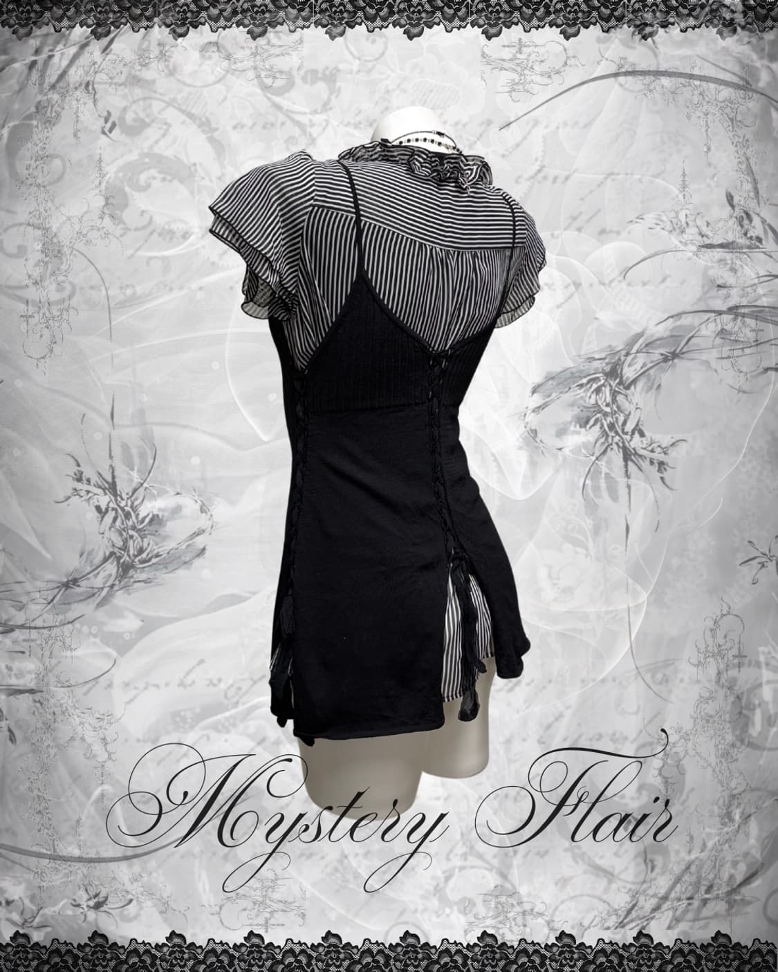 공겜여주 로맨틱 고스 코디세트 4pcs 상품이미지5