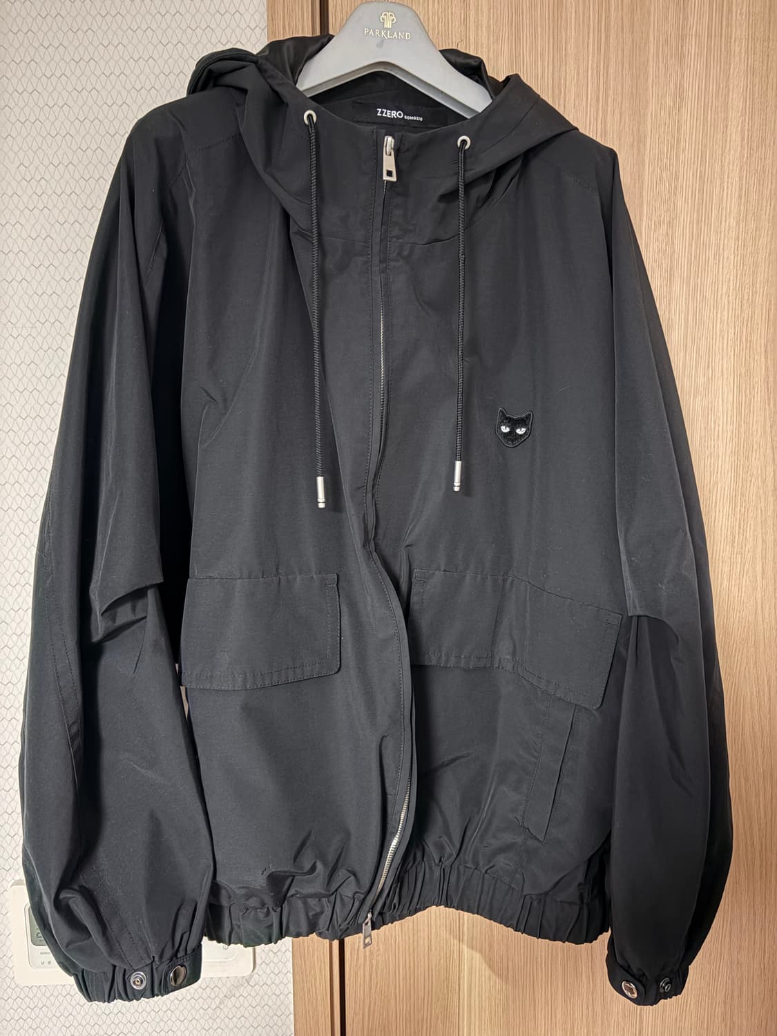 지제로 돌먼 점퍼 블랙 48 상품이미지4