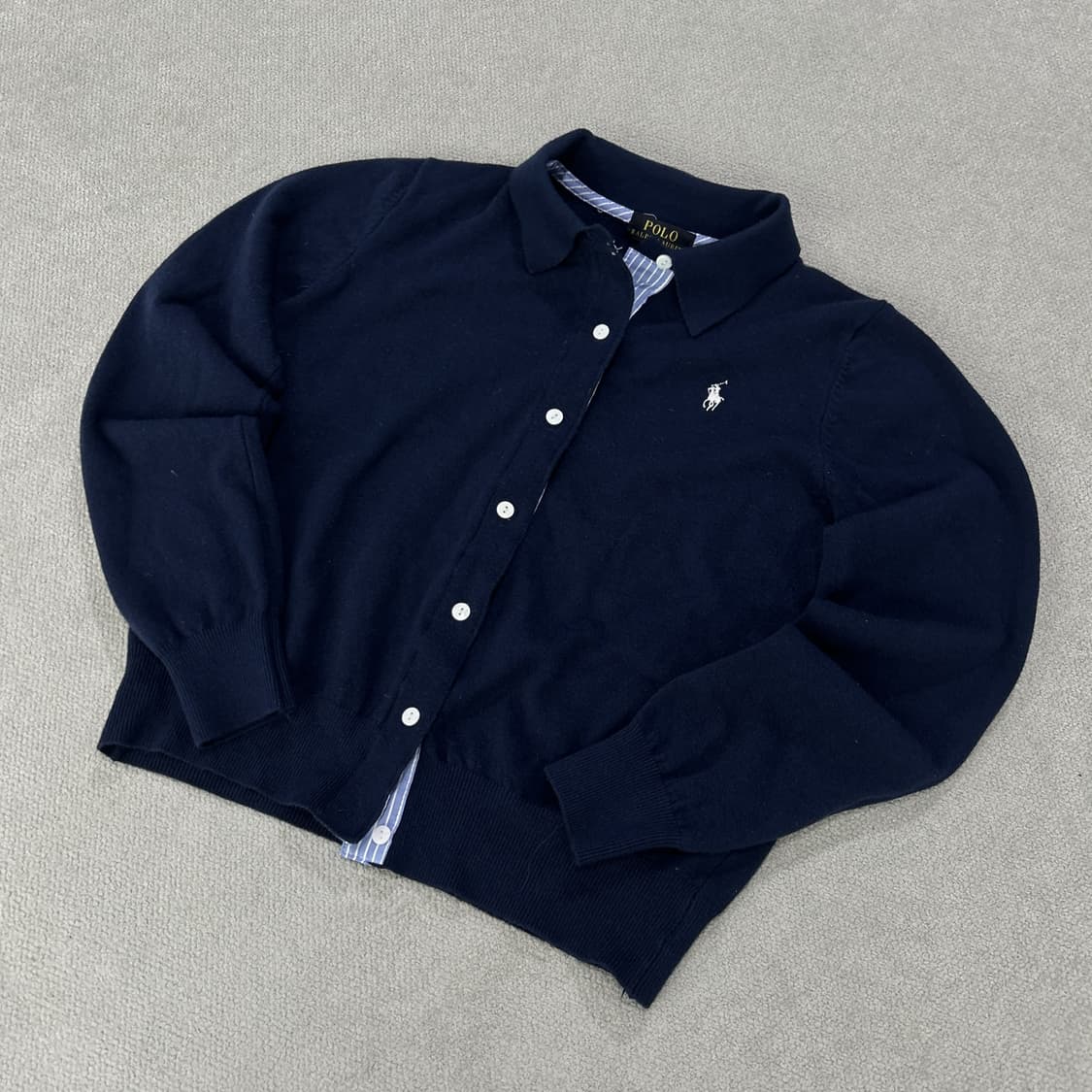 폴로 랄프로렌 네이비 가디건 s 상품이미지1