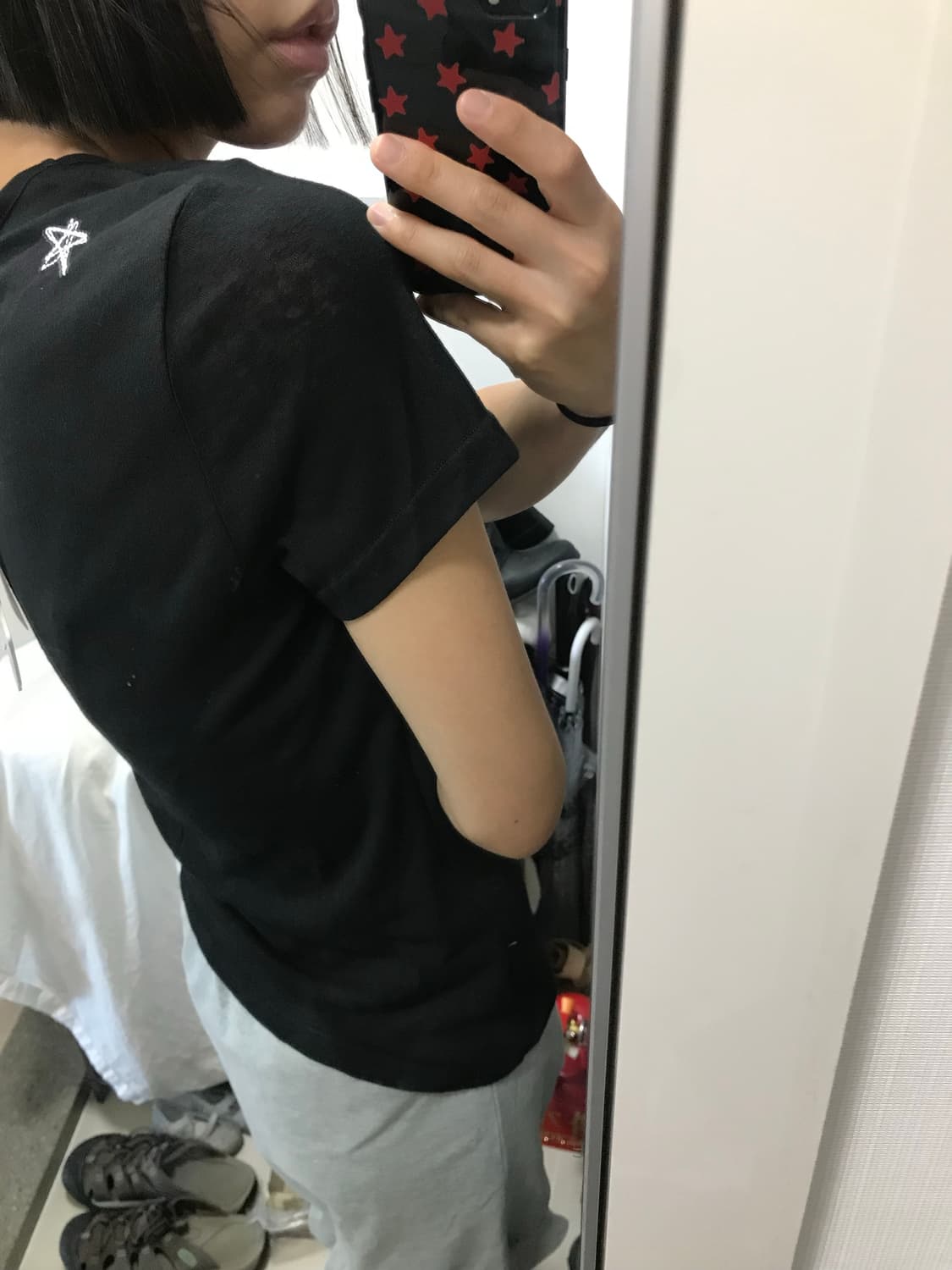 빈티지 날개 별 포인트 반팔티 상품이미지8