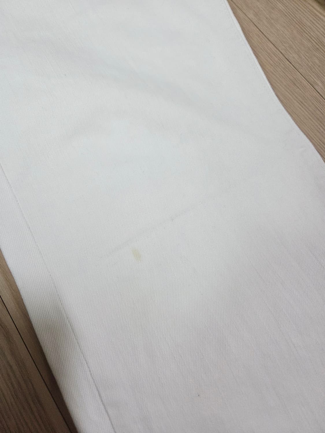 ONE TRUE SAXON 화이트 레귤러 핏 데님 팬츠 상품이미지7