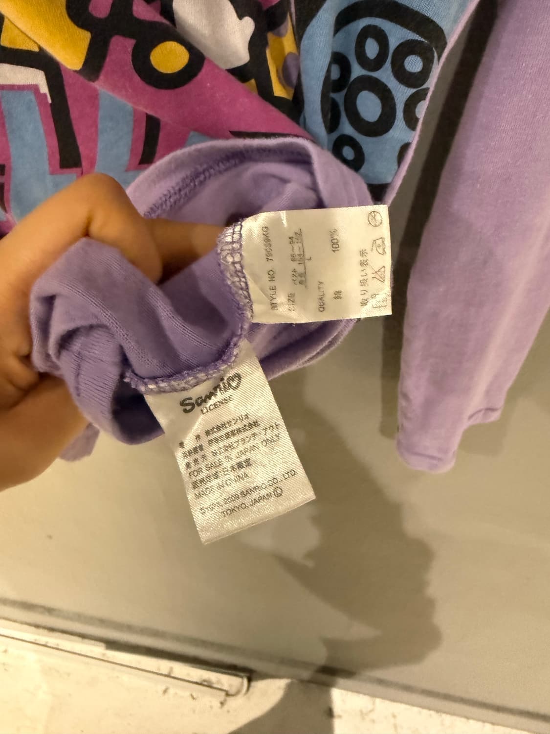 Hello kitty kitsch printing long sleeve 상품이미지8