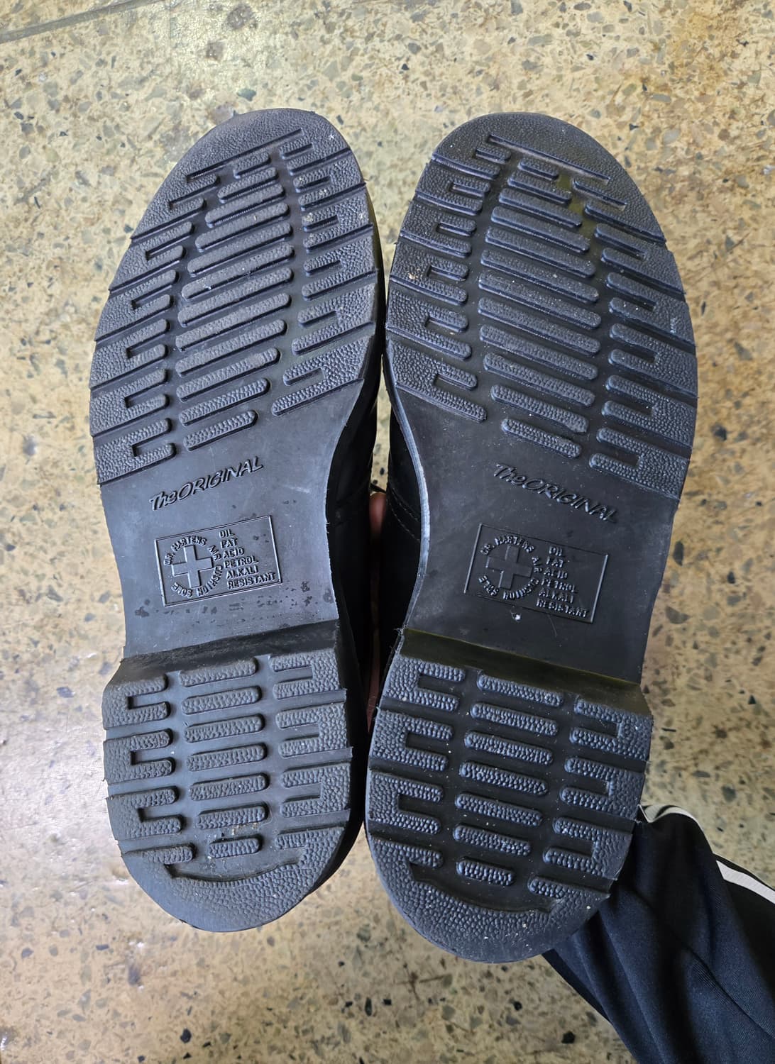 닥터마틴 블랙 더비 슈즈 1461 3홀 모노 블랙 상품이미지6