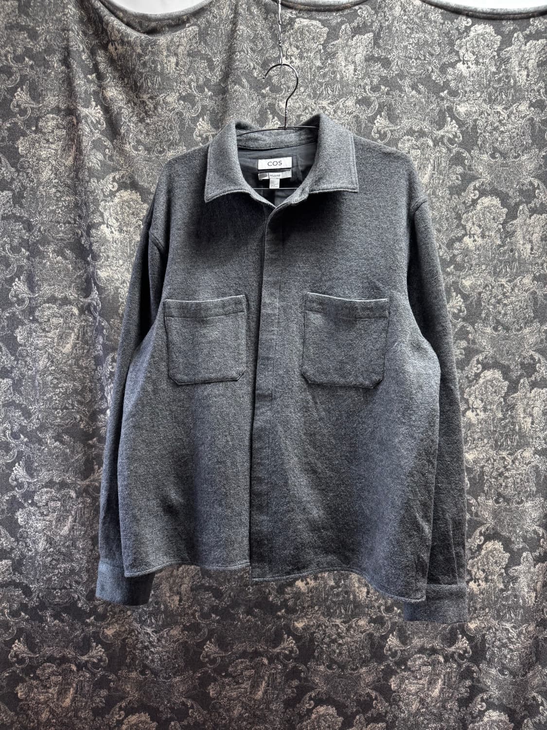 cos 코스 모헤어 투포켓 셔츠 상품이미지1