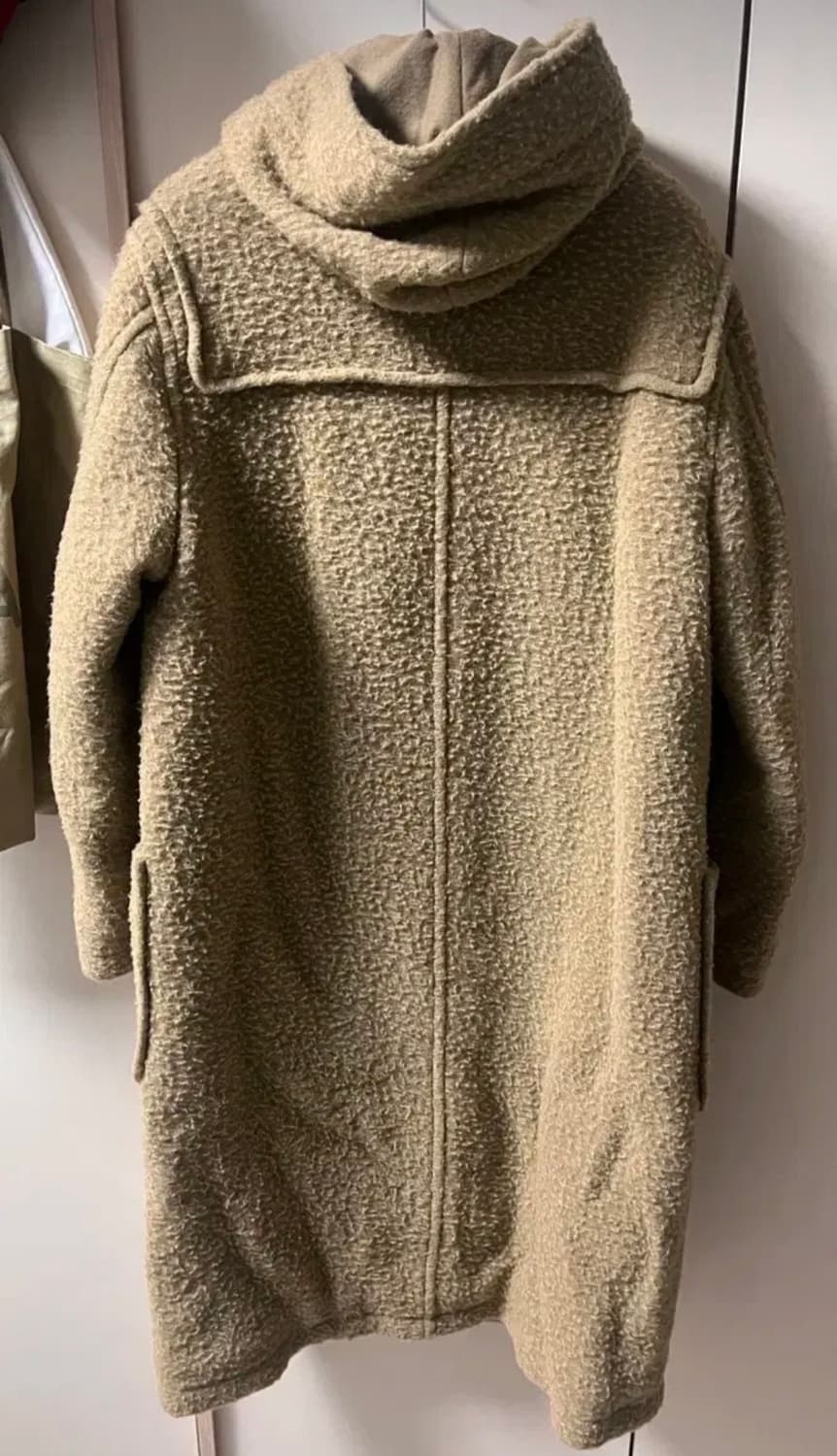 모노크롬 더플 코트 떡볶이 코트 상품이미지7