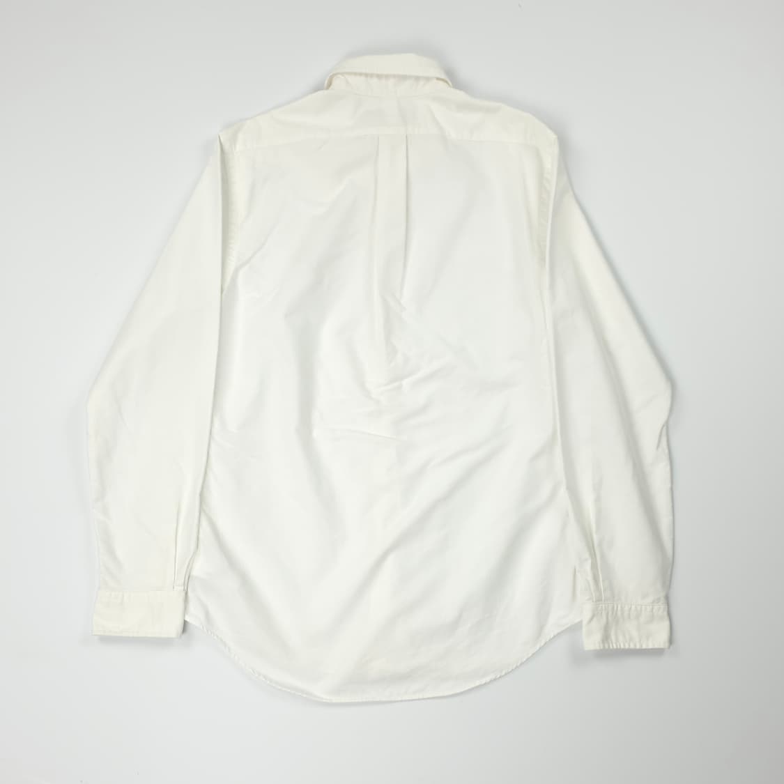 폴로 랄프로렌 슬림핏 코튼 셔츠 화이트 (M) 상품이미지2