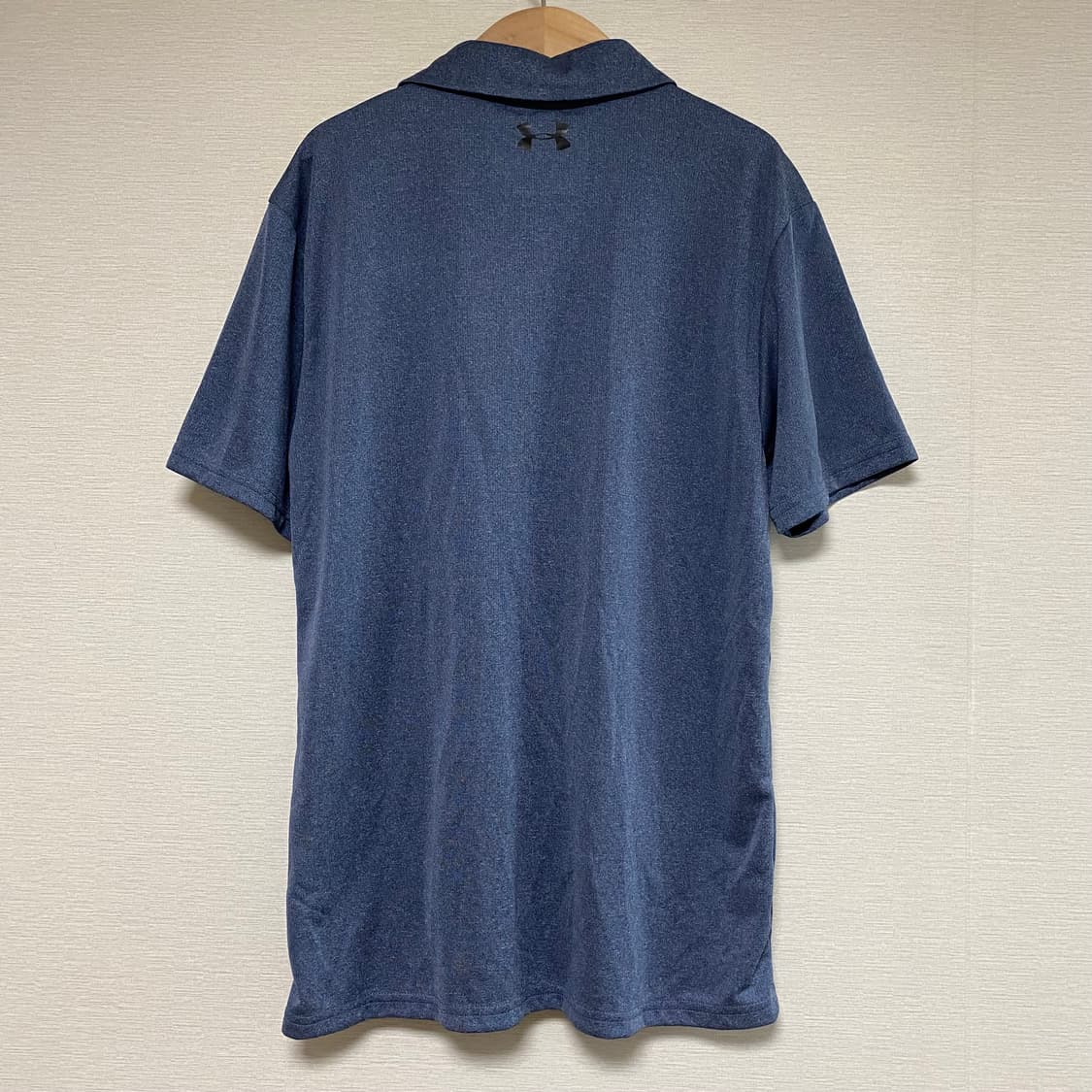 언더아머 히트기어 네이비 루즈핏 PK 카라넥 기능성 반팔 티셔츠 XL 상품이미지5