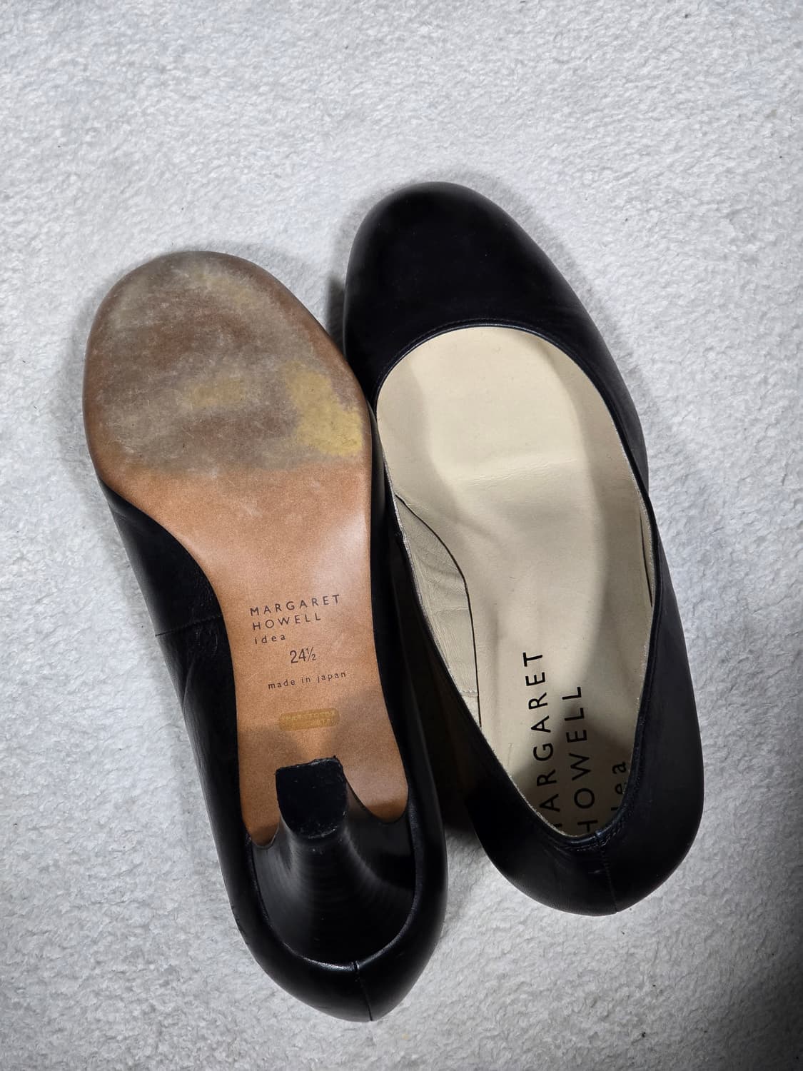 마가렛호웰 블랙 펌프스 블랙 포멀 구두 245 상품이미지5